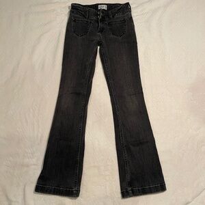 Abercrombie kids low rise boot jeans size: 11/12 Long